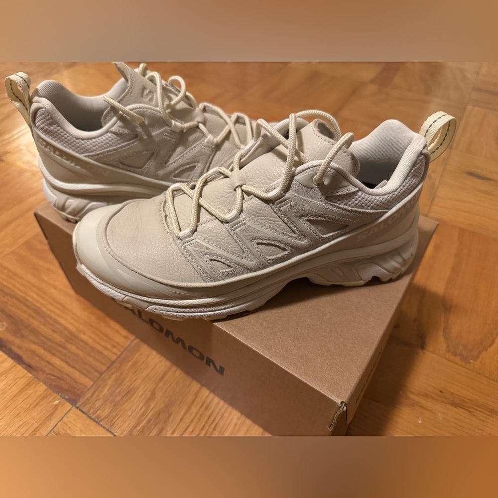 Salomon Gender Inclusive Leather suede XT-6 Expanse Ltr Sneaks, Size: 6.5W/5.5M